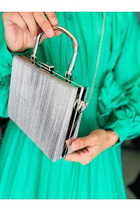 کیف مجلسی طوسی زنانه EVA Çanta Trend - کد 841038366