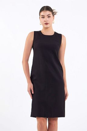 لباس مشکی زنانه بافتنی Volanlı - کد 839886722