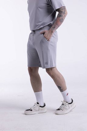 شلوارک و برمودا طوسی مردانه رگولار Jepublic - کد 841037163