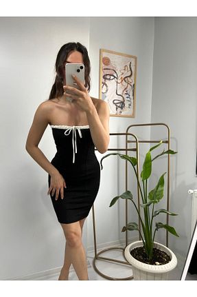 لباس مشکی زنانه بافت RaVe Collection - کد 831723057