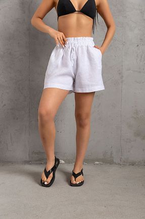 شلوارک و برمودا سفید زنانه Relaxed Maule - کد 817406877
