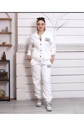 ست بالاتنه و پائین تنه سفید زنانه بافتنی Original - کد 411348891