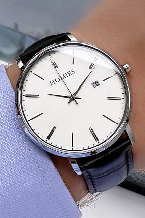 ساعت مچی مشکی مردانه 43 میلی متر Homies - کد 766860322