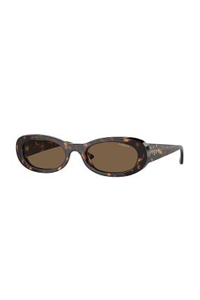 عینک آفتابی طوسی زنانه UV400 Vogue - کد 839412872
