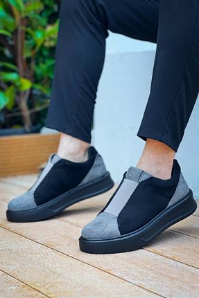کفش اسنیکر مشکی مردانه بدون بند Speedy Sparrow - کد 841132110