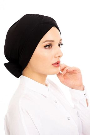 کلاه شنای حجاب مشکی زنانه TrendParis - کد 841105976