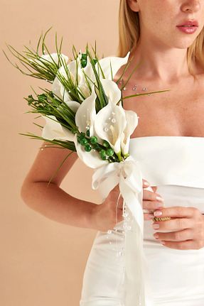 دسته گل عروس Oleg Cassini - کد 841100296