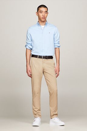 شلوار خاکی مردانه پنبه - الاستین Tommy Hilfiger - کد 829504881