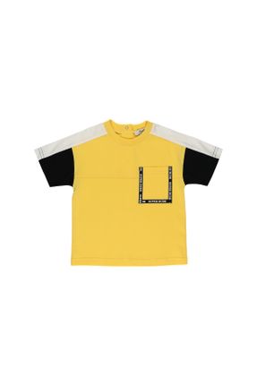 تی شرت زرد بچه گانه رگولار کد 664438164
