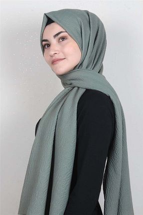 شال سبز زنانه پنبه ای Modakaşmir - کد 292101398