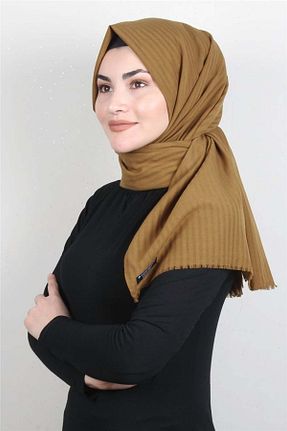شال زرد زنانه Eşarppark - کد 82880979