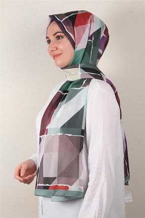 شال سبز زنانه پنبه ای Eşarppark - کد 670315078