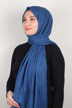 شال آبی زنانه Eşarppark - کد 792641953