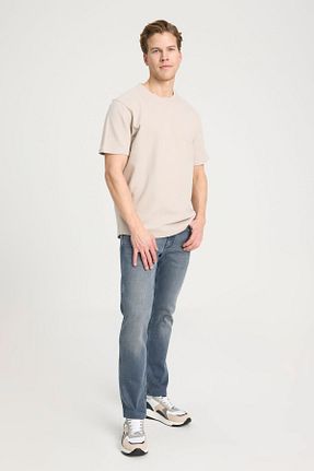 تیشرت بژ مردانه رگولار Wrangler - کد 817713924