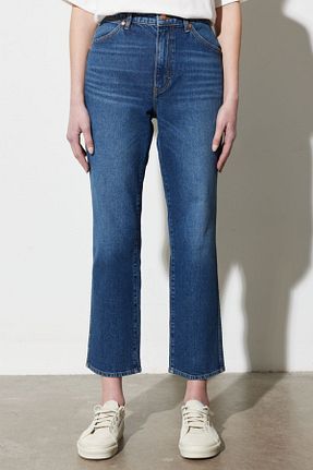 بلوز آبی زنانه ساده Wrangler - کد 797804160