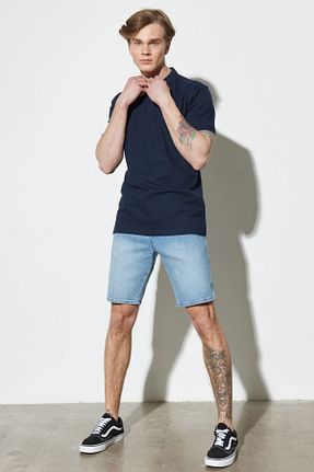 شلوارک و برمودا آبی مردانه رگولار Wrangler - کد 806720666