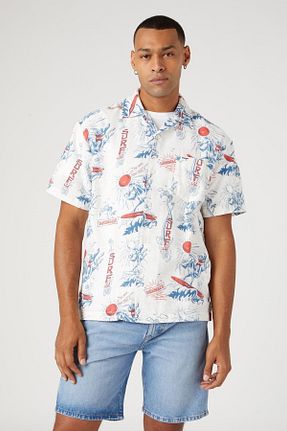 پیراهن سفید مردانه رگولار Wrangler - کد 670789547