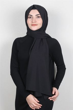 شال مشکی زنانه Medine İpeği Eşarppark - کد 208863027