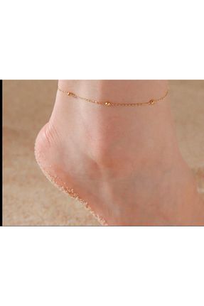 خلخال جواهر طلائی زنانه فلزی MODAMAYS - کد 840720783