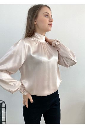 بلوز صورتی زنانه ساده Mois Atelier - کد 196726907