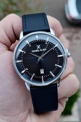 ساعت مچی مشکی مردانه 43 میلی متر Daniel Klein - کد 799534999