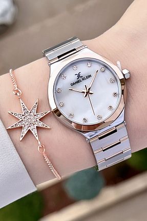 ساعت مچی متالیک زنانه 31-34 میلی متر Daniel Klein - کد 816047995