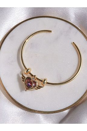 دستبند جواهر طلائی زنانه زیرکن Reorah Collection - کد 346114025