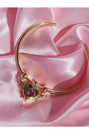 دستبند جواهر طلائی زنانه زیرکن Reorah Collection - کد 346114025