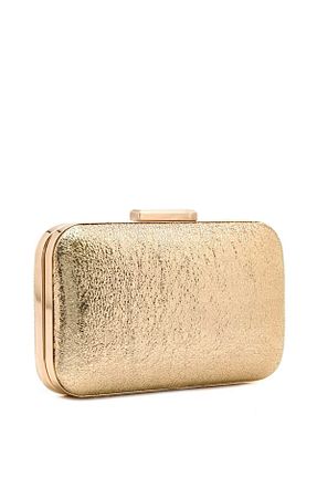 کیف مجلسی طلائی زنانه پارچه ای Biçanta - کد 778049102