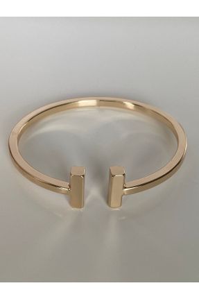 دستبند جواهر طلائی زنانه روکش طلا کد 211672141