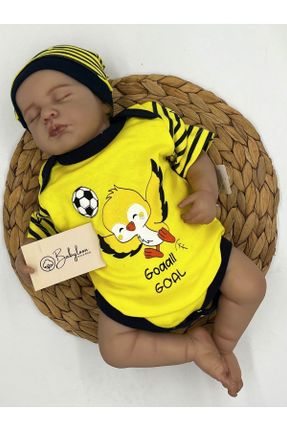 بادی نوزادی زرد بچه گانه کد 840180716