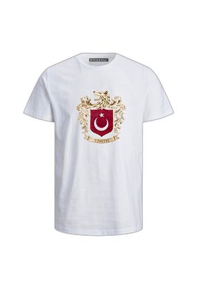 تیشرت سفید بچه گانه رگولار Efendioğlu Design - کد 841124217