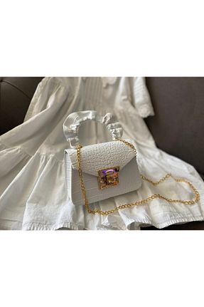 کیف دوشی سفید بچه گانه چرم مصنوعی Zeynep Ceyda Koçak - کد 841120679