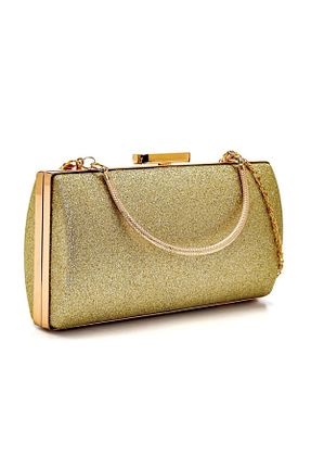 کیف مجلسی طلائی زنانه Masis - کد 841129022