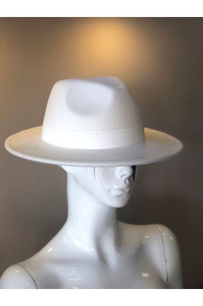 کلاه سفید زنانه کد 366518271