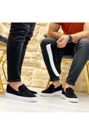 کفش کژوال مشکی مردانه پاشنه کوتاه ( 4 - 1 cm ) پاشنه پر کد 336718763