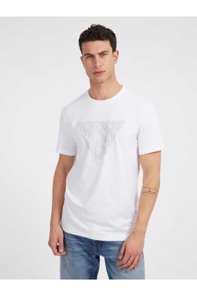 تی شرت سفید مردانه رگولار کد 658234154