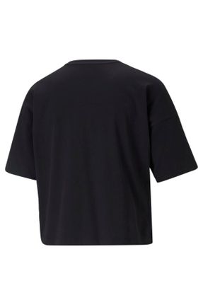 تی شرت مشکی زنانه رگولار یقه گرد تکی پوشاک ورزشی کد 319215248