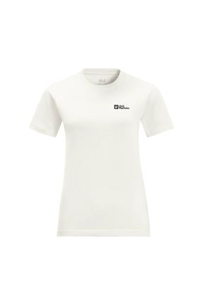 تی شرت سفید زنانه رگولار پارچه ای کد 694925187