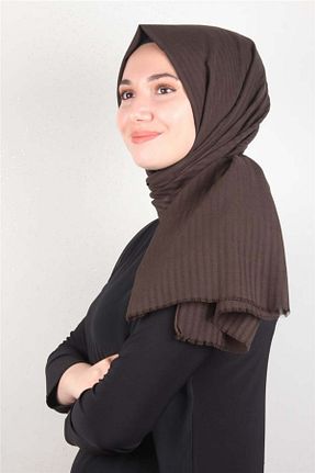 شال قهوه ای زنانه Eşarppark - کد 792642147