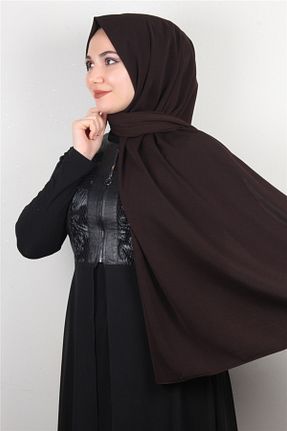 شال سرمه ای زنانه ابریشم Eşarppark - کد 670300612