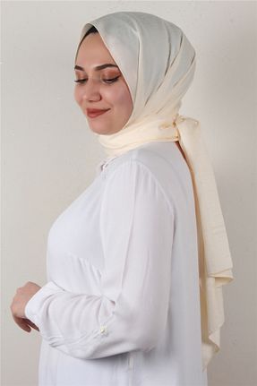شال سرمه ای زنانه ابریشم Eşarppark - کد 640516009