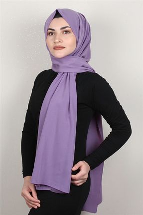 شال بنفش زنانه Medine İpeği Eşarppark - کد 130570809