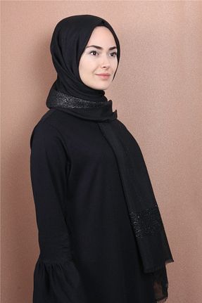 شال مشکی زنانه کد 792640191