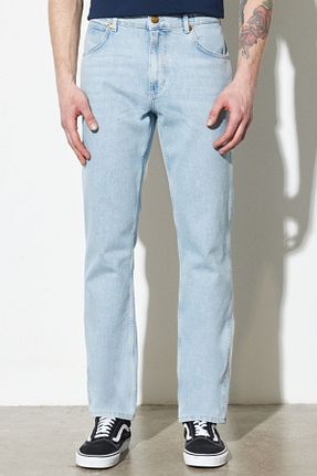 شلوار جین سفید مردانه پاچه ساده Wrangler - کد 791838769