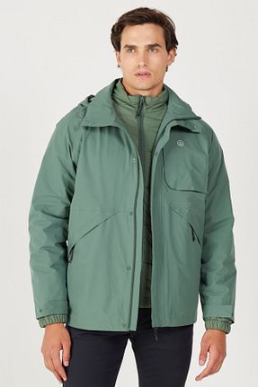 کاپشن سبز مردانه رگولار Wrangler - کد 805630272