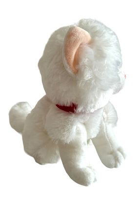 اسباب بازی مخملی سفید بچه گانه 25 cm TRUST STORE - کد 840724357