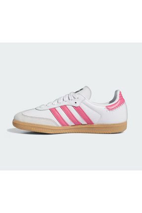 کفش اسنیکر سفید زنانه بند دار adidas - کد 840750074