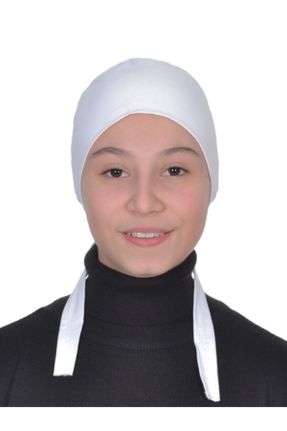 کلاه شنای اسلامی سفید زنانه کد 237536686