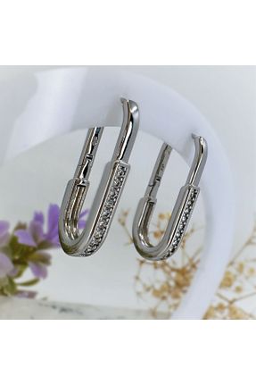 گوشواره استیل (فولاد) زنانه استیل (فولاد) verstecktesjuwel - کد 840768518
